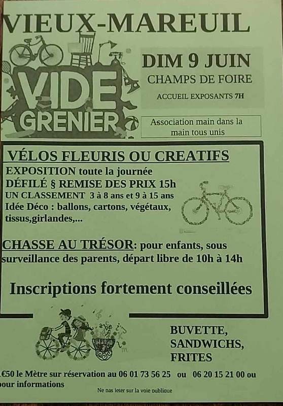 Vide-greniers avec concours vélos fleuris et c ...
