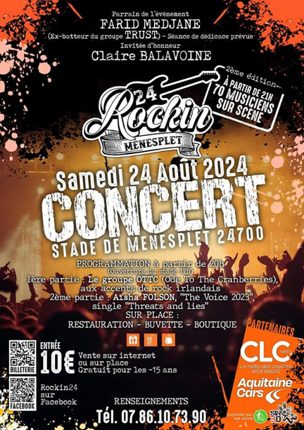 Concert de Rock'In 24