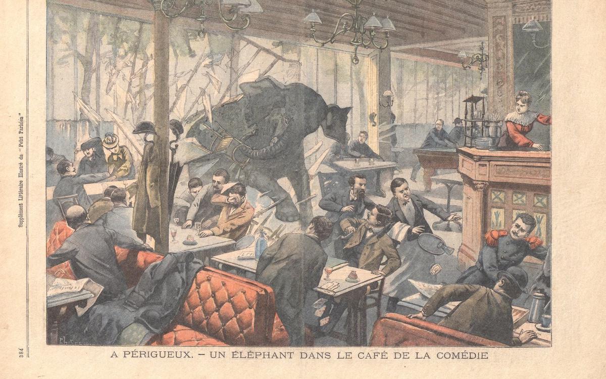 Visite guidée Périgue ... - Crédit: Journal du Petit Parisien 1905 | CC BY-NC-ND 4.0