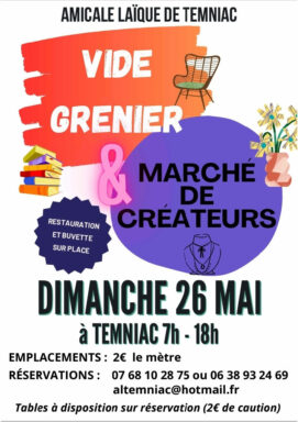 Vide-grenier / Marché des Créateurs