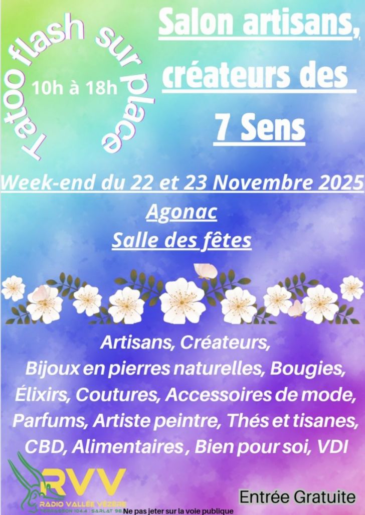 Salon artisans et créateurs des 7 sens