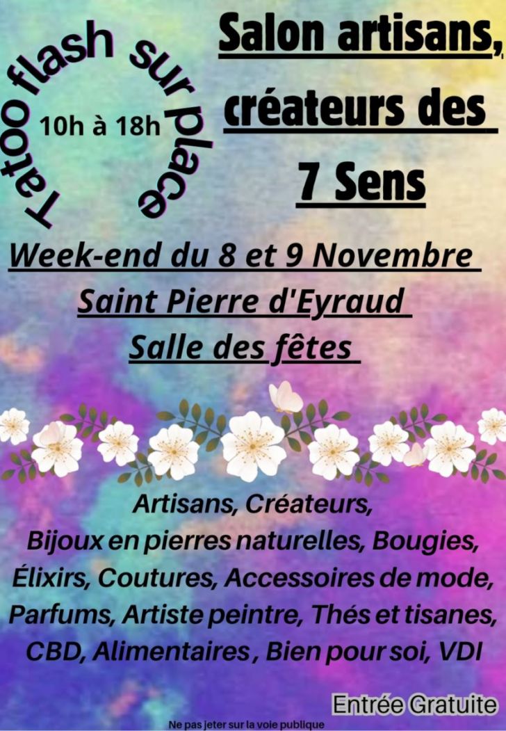Salon artisans et créateurs des 7 sens