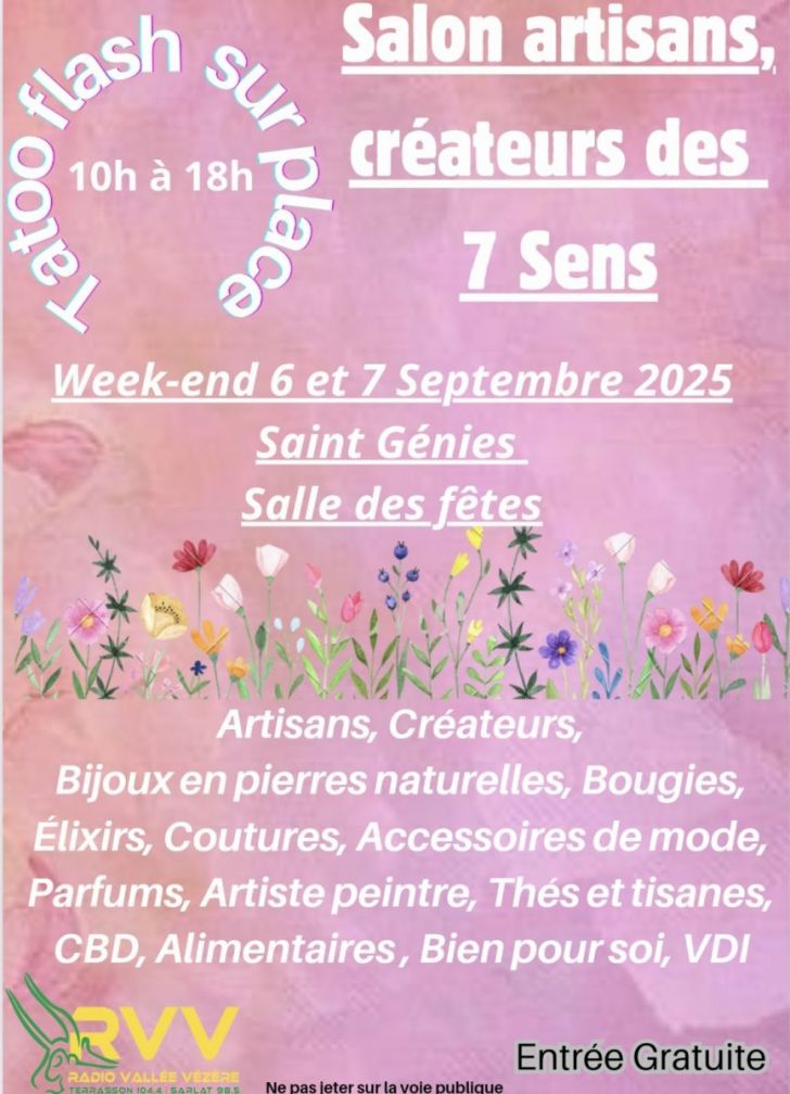 Salon artisans et créateurs des 7 sens