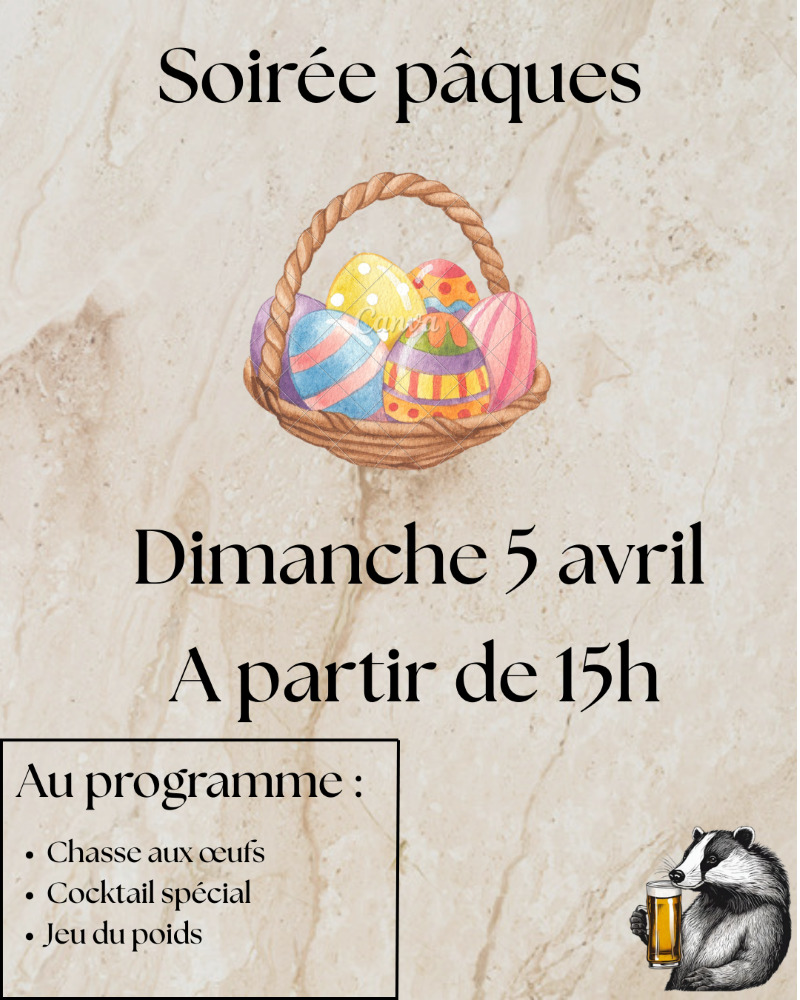 Soirée Pâques