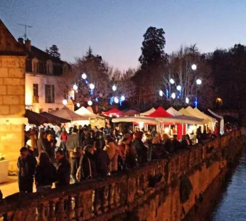 Marché de Noël de Brantôme en périgord