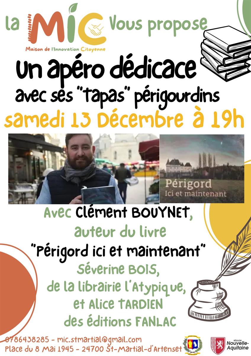 Apéro dédicace Clément Bouynet