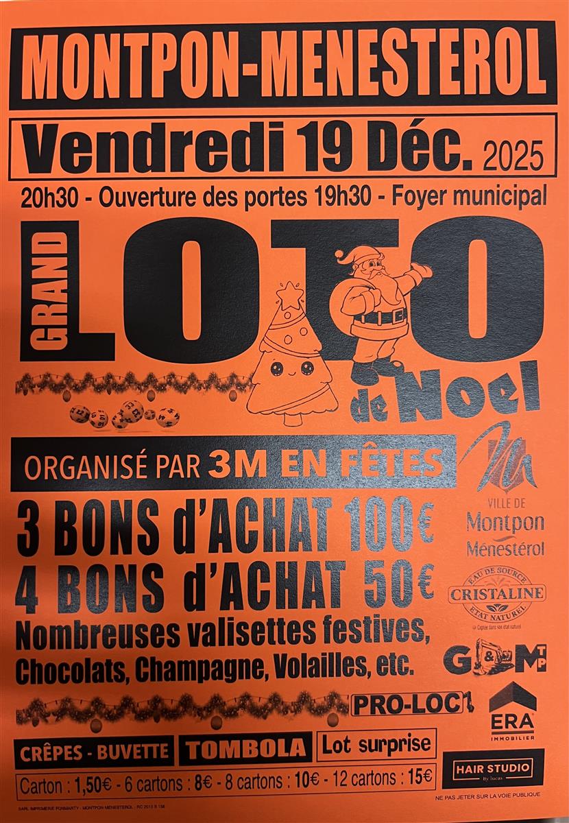 Loto 3 M en Fêtes