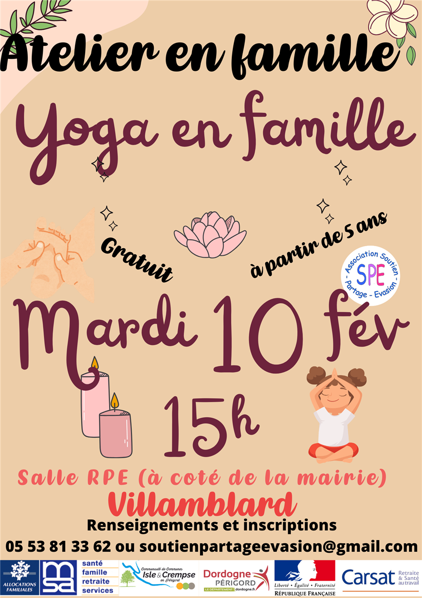 Yoga en famille