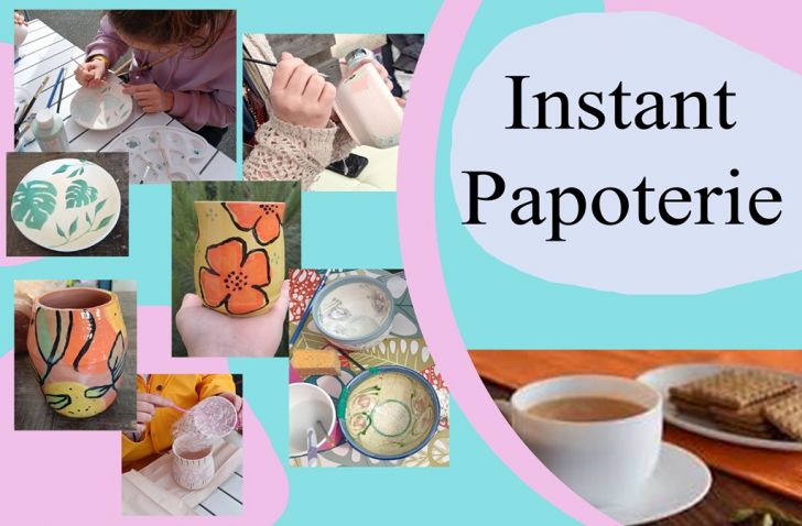 Instants papoterie : poterie créative