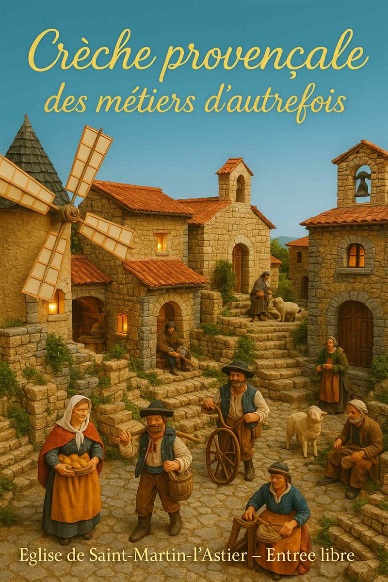 Grande crèche provençale