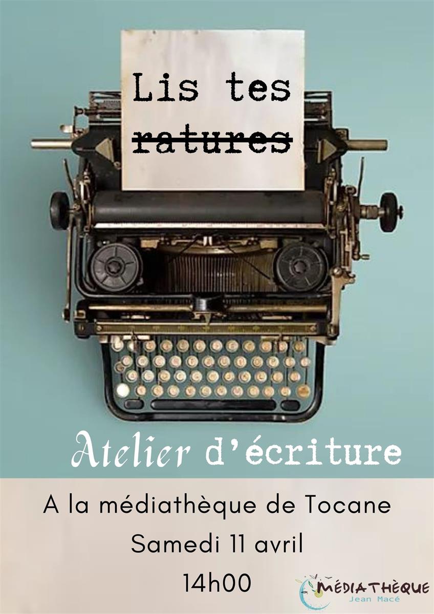 Atelier d'écriture