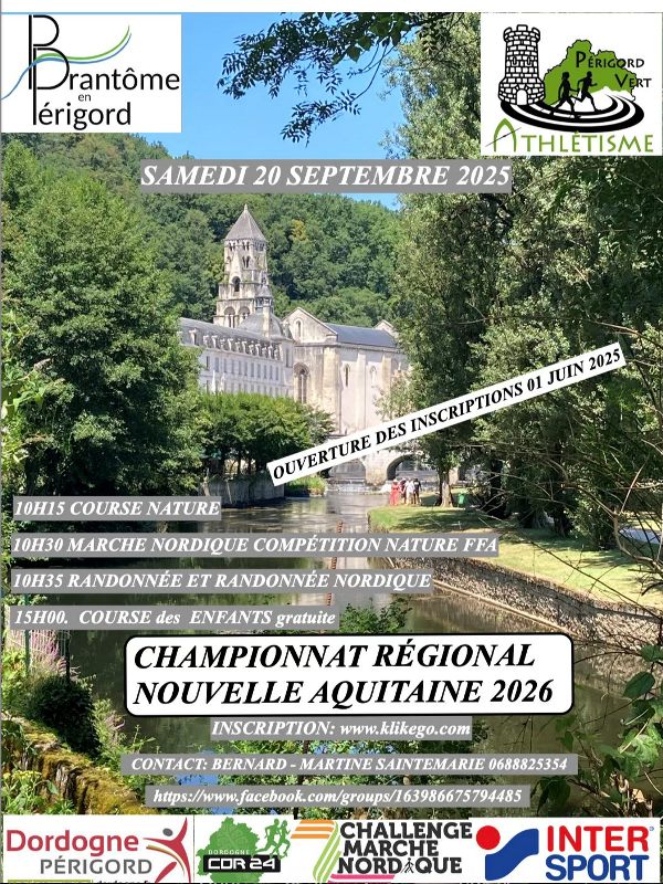 Marche nordique en Périgord Vert