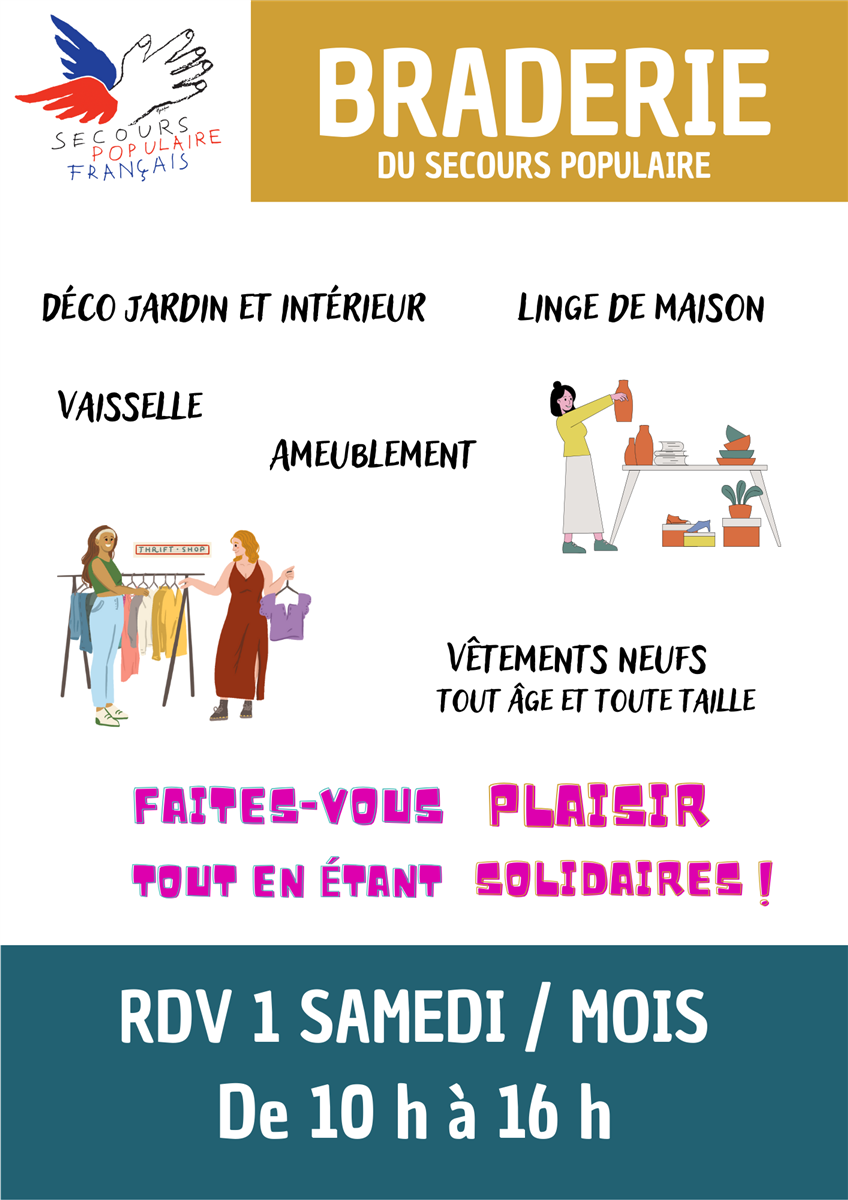 Braderie du Secours populaire