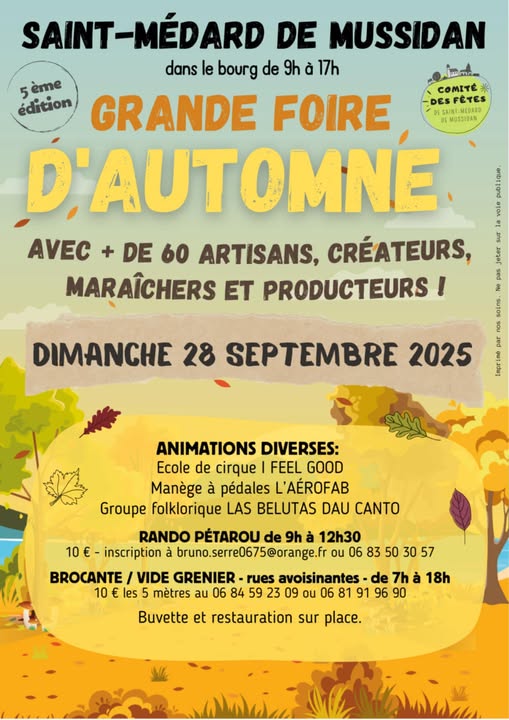 Grande Foire d'Automne 2025