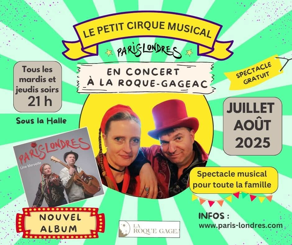 Le Petit Cirque Musical – Spectacle musical