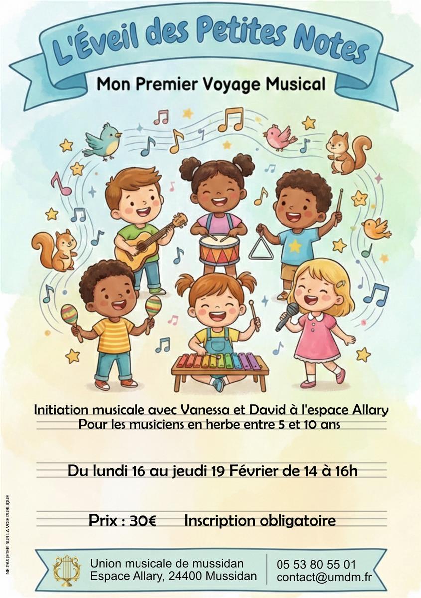 Eveil musical pour enfants