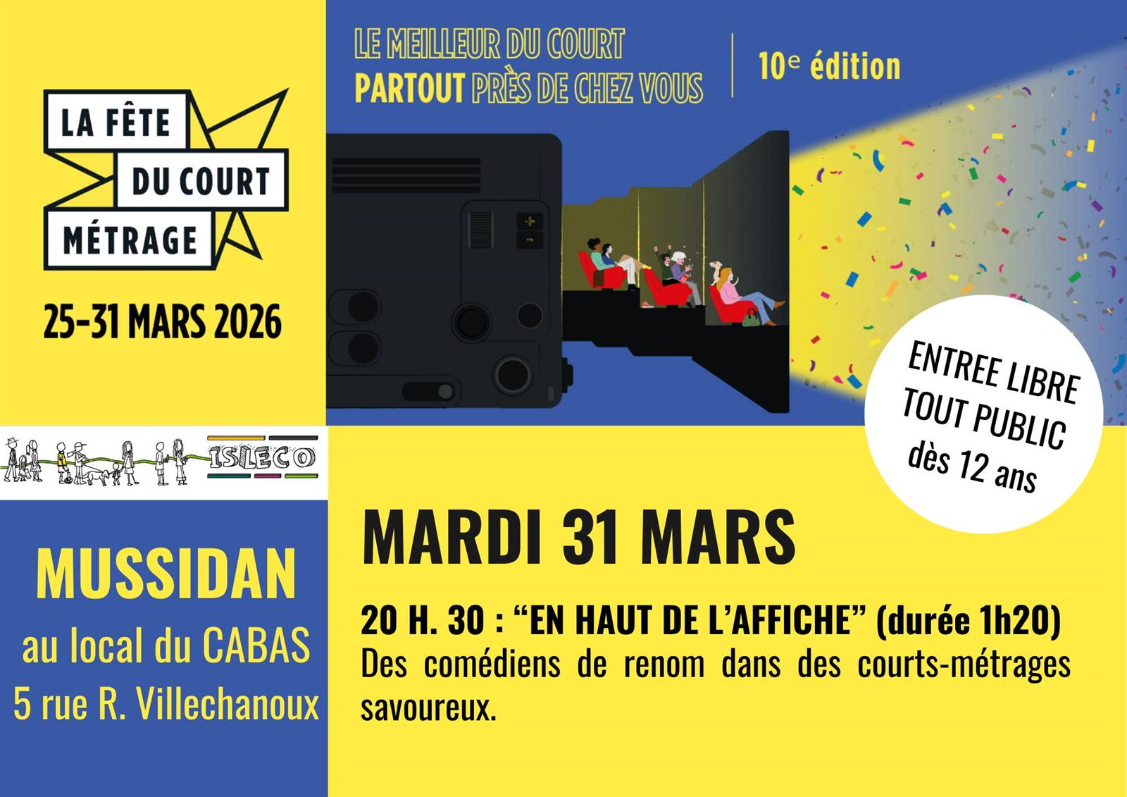 La fête du court métrage