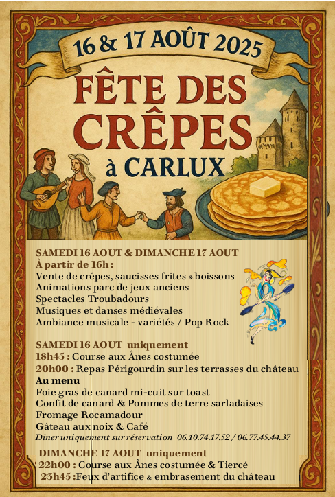 Fête des crêpes de Carlux