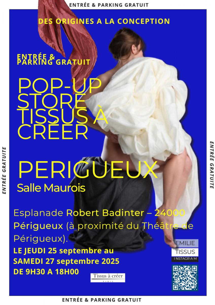 POP-UP store Tissus A Creer