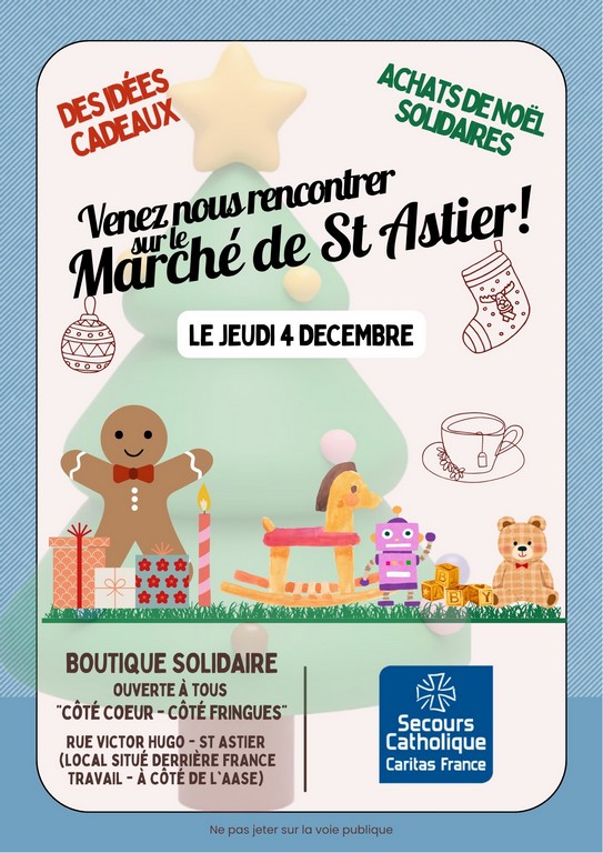 Boutique solidaire du Secours Catholique