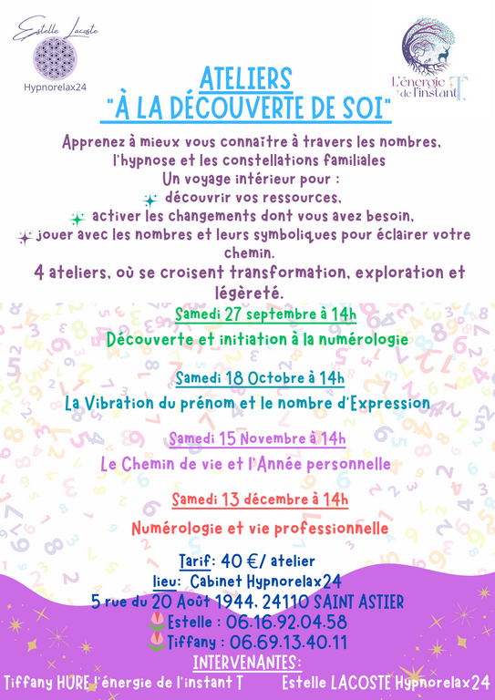 Atelier "A la Découverte de Soi"
