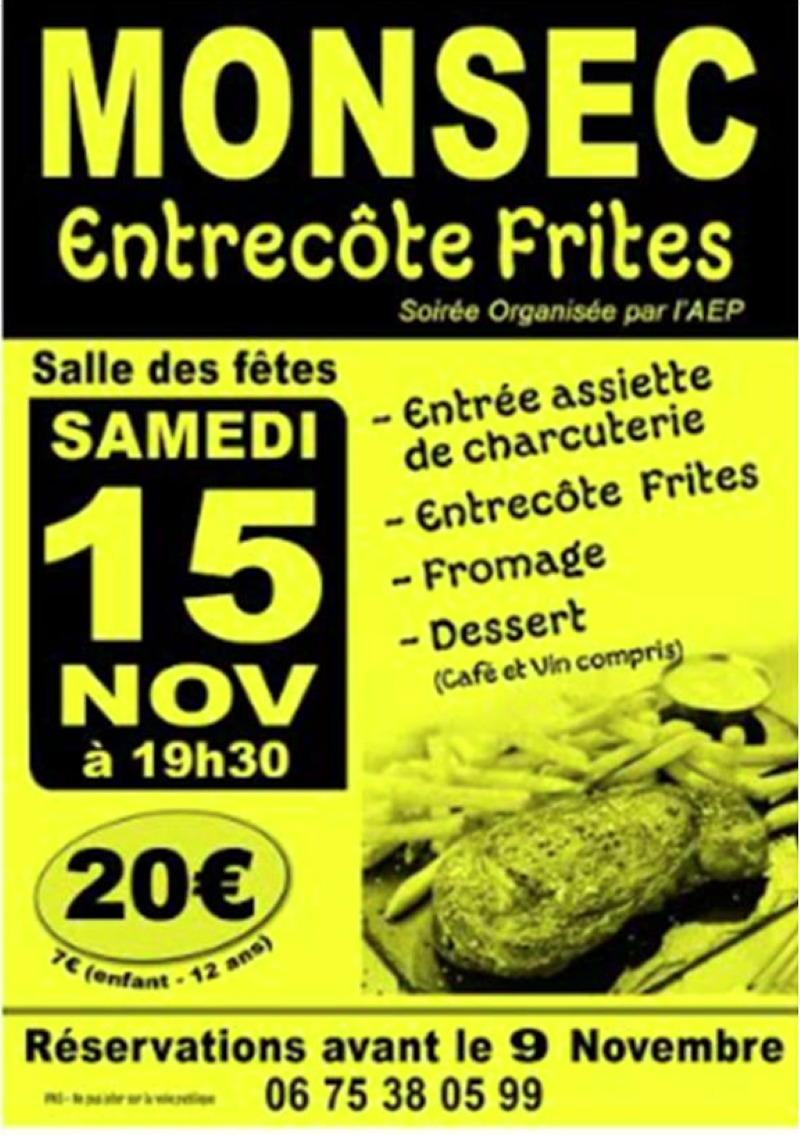 Entrecôte / frites