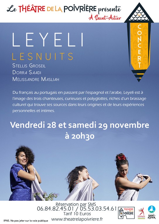 Concert : "LEYELI Les Nuits"
