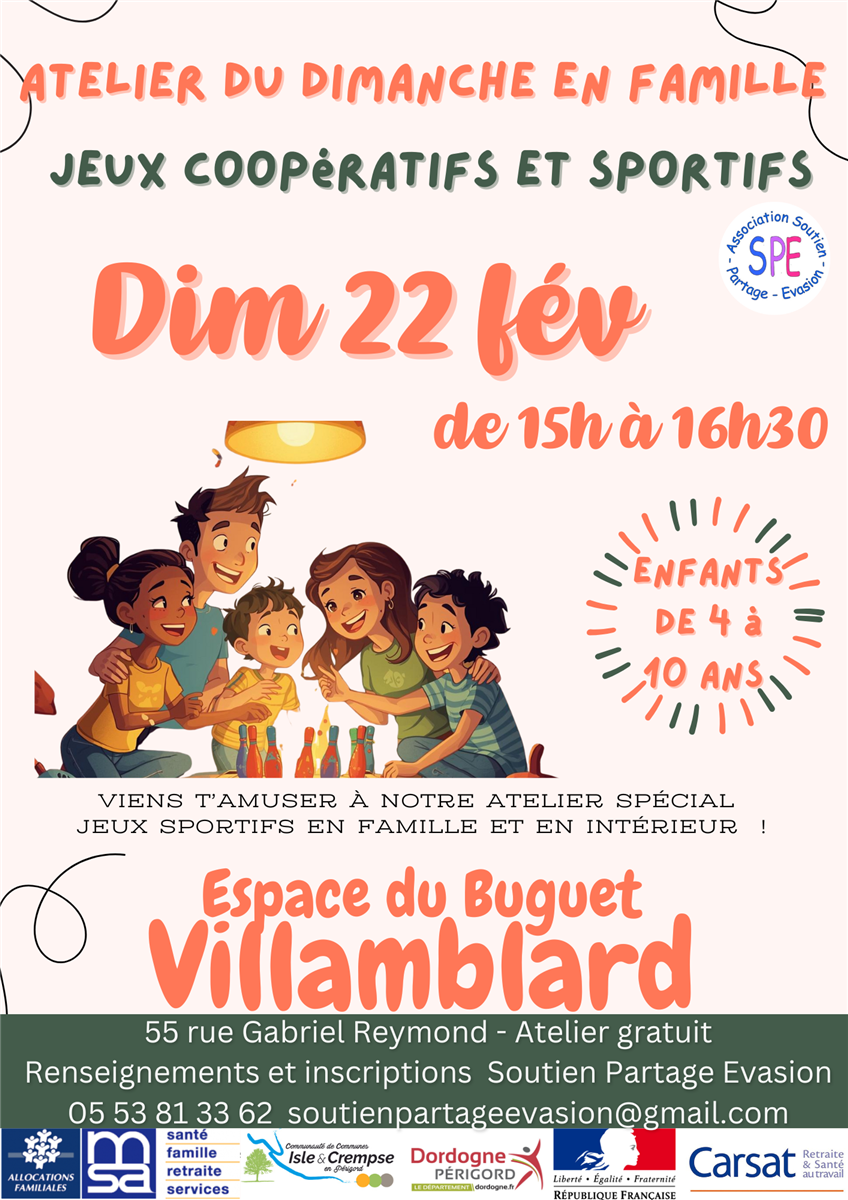 Jeux coopératifs et sportifs