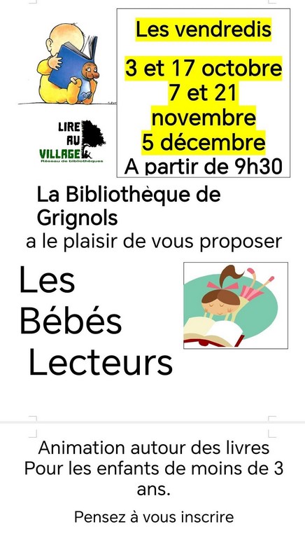 Les bébés lecteurs