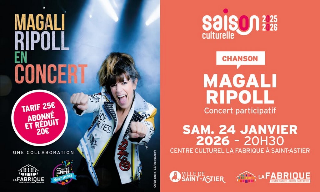 Concert : Magali Ripoll COMPLET