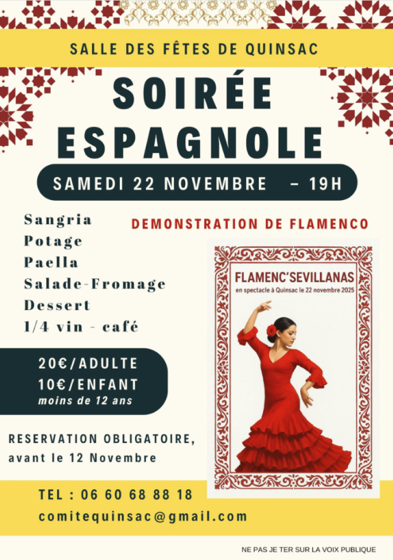 Soirée espagnole