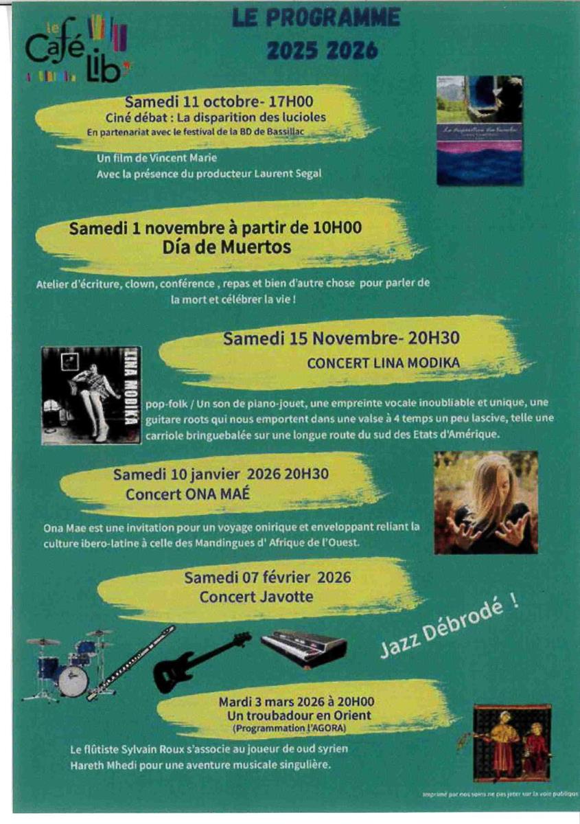 Samedi 7 Février - CONCERT JAVOTTE