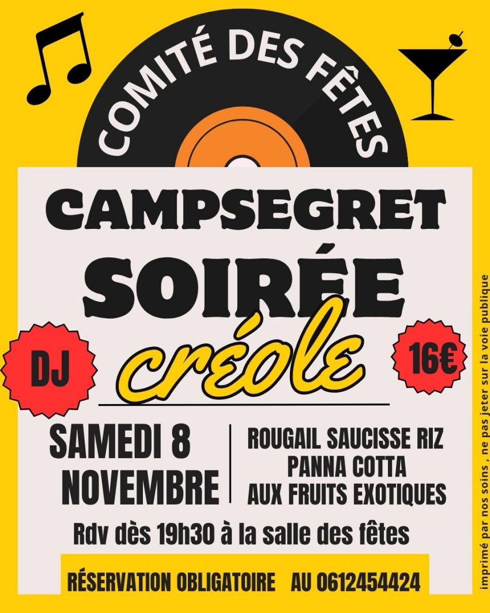 Soirée Créole