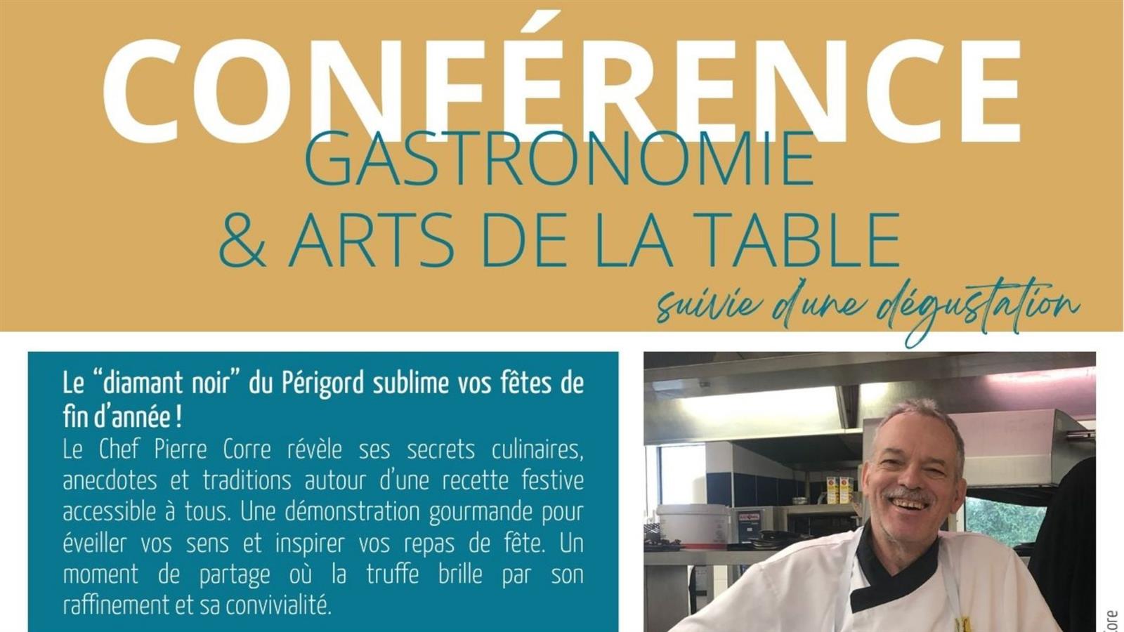 Conférence "Gastronomie et Arts de la table" à ...