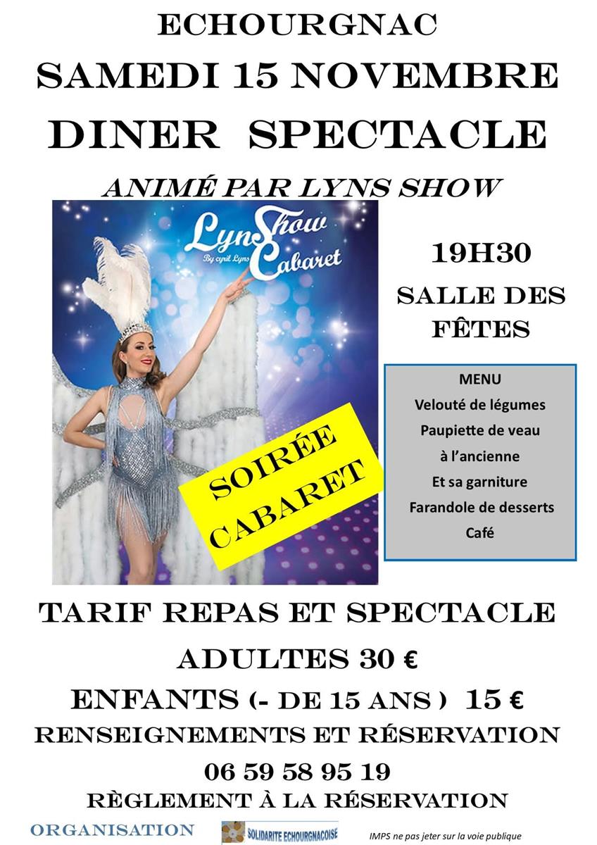 Soirée spectacle-cabaret