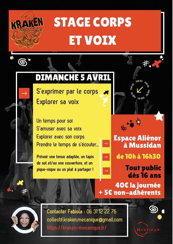 Stage corps et voix
