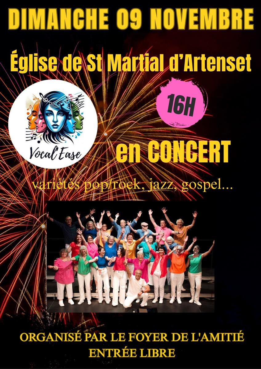 Vocal'Ease en concert