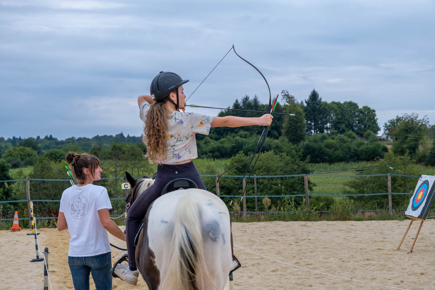 Stage tir à l'arc à cheval