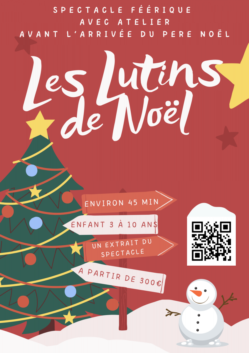 Spectacle Les Lutins de Noël