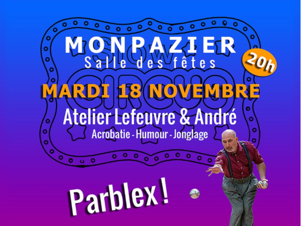 Spectacle « parblex »