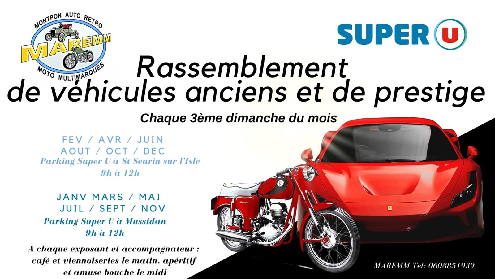 Exposition/ Rassemblement de véhicules