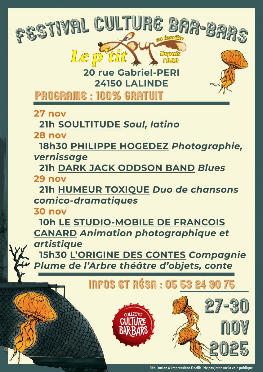 P'tit Loup festival Culture Bars-bar