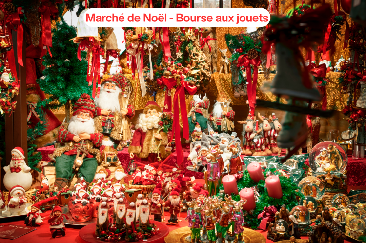 Marché de Noël et bourse aux jouets