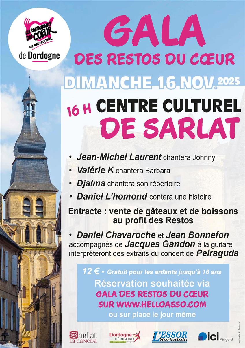 Gala des Restos du Coeur