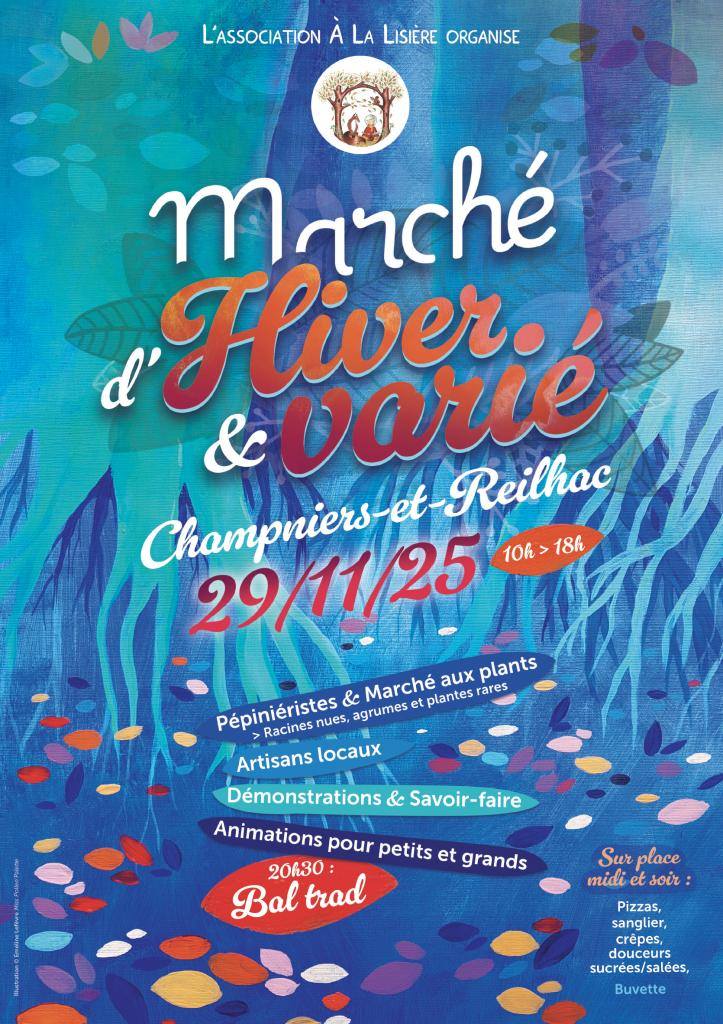 Marché d'hiver et varié pour célébrer l'enraci ...