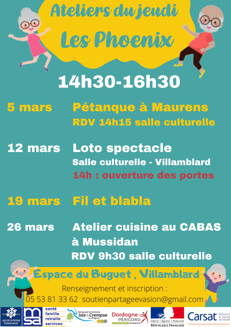 Les ateliers du Jeudi