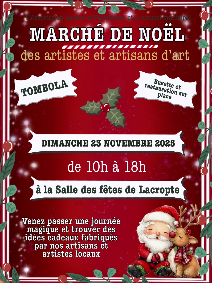 Marché de Noël des artistes et artisans d'art