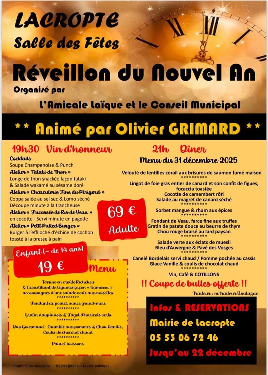 Réveillon du Nouvel An