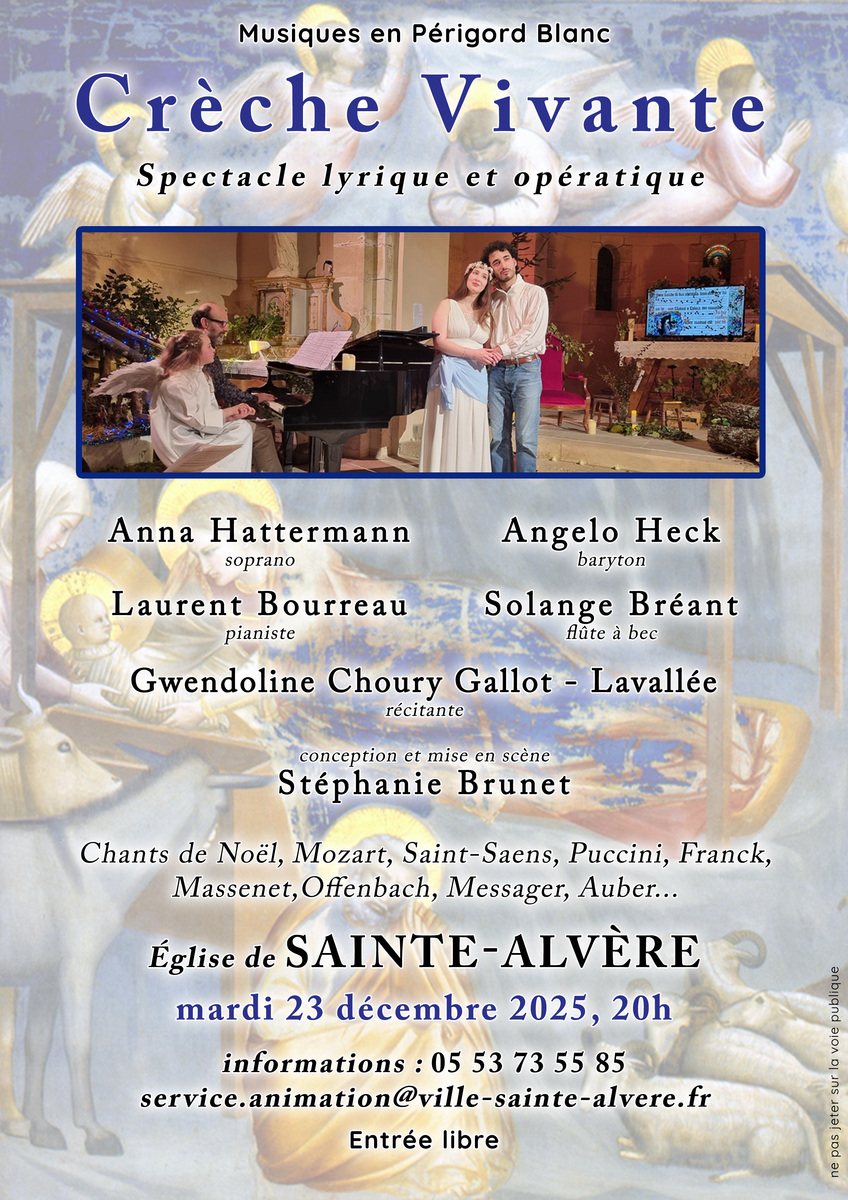 Concert de Noël et crèche vivante, spectacle l ...