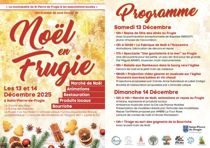Marché de Noël Saint Pierre de Frugie